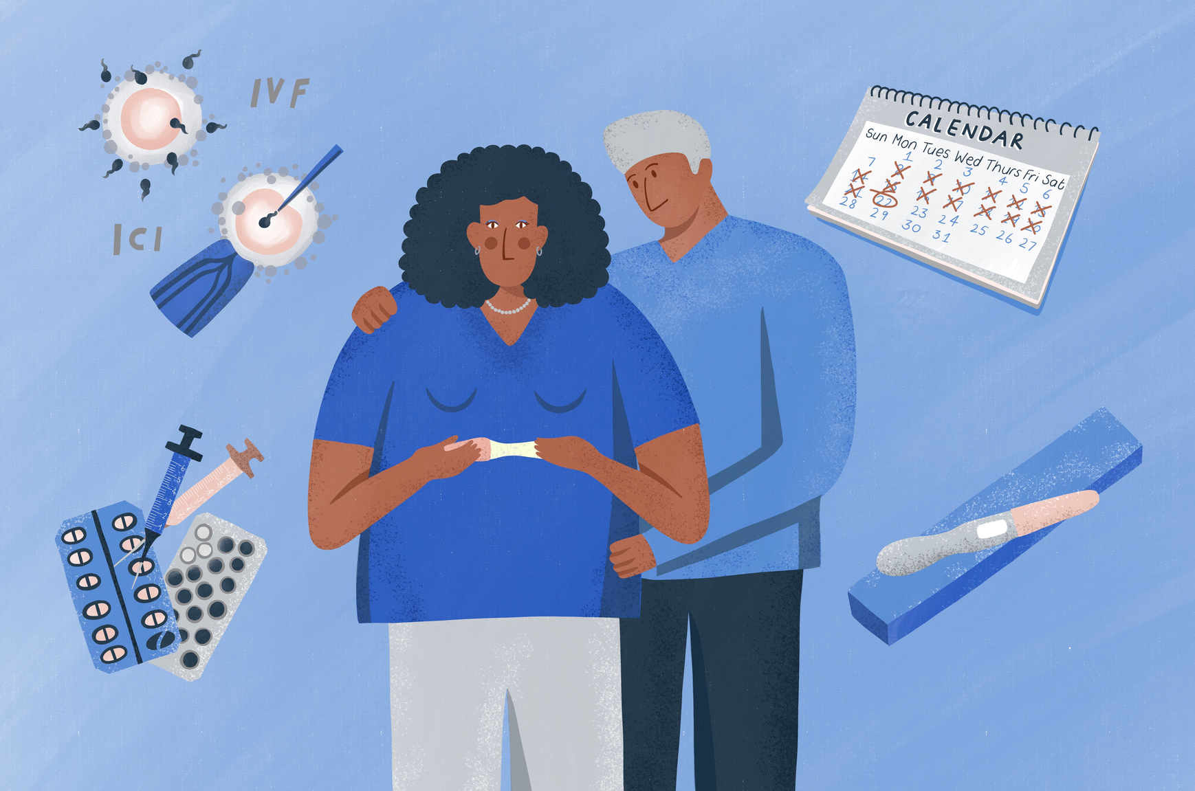 寻找平衡：管理工作和生育治疗的技巧